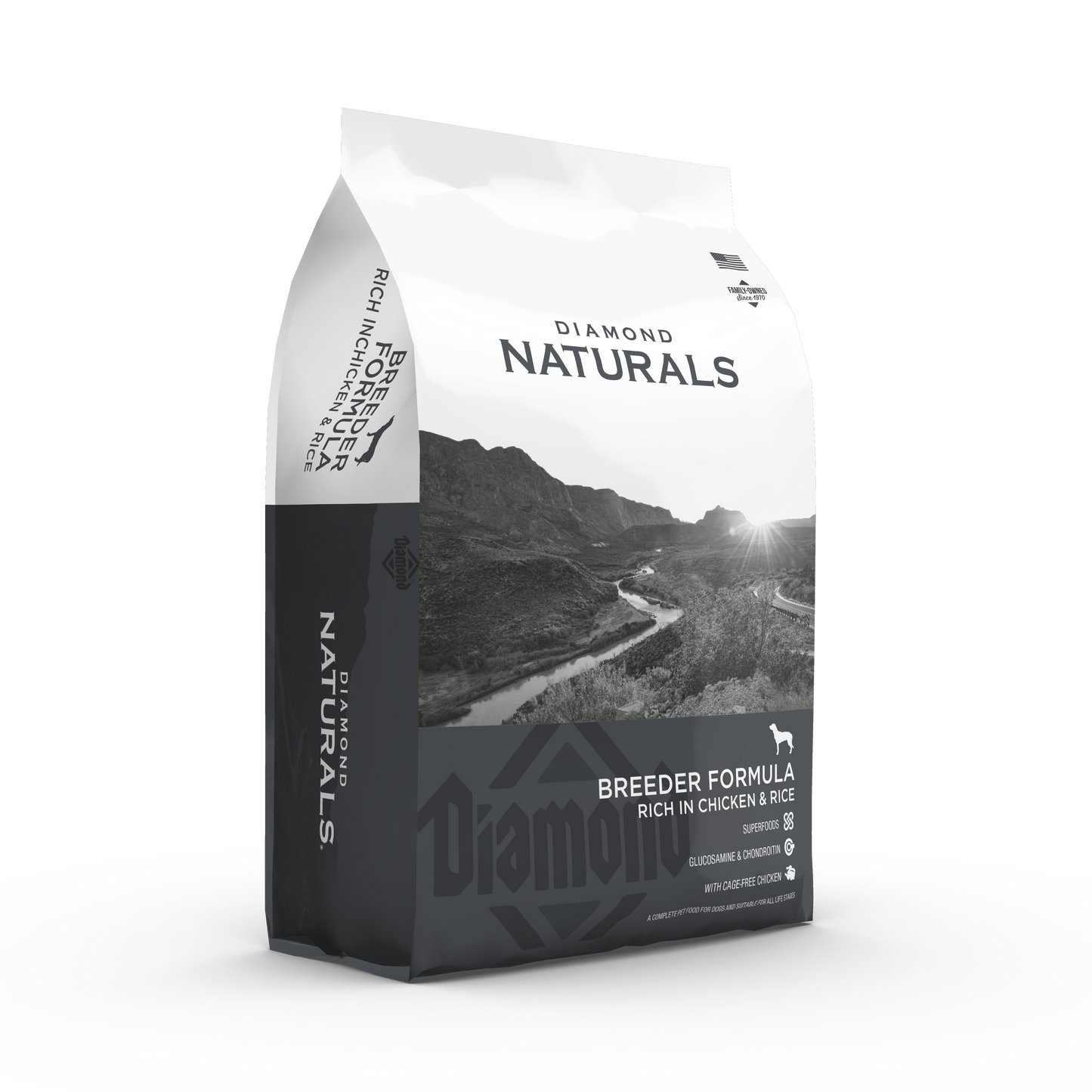 Diamond Naturals Breeder hvolpa- og fullorðinsfóður - Kjúklingur 20kg