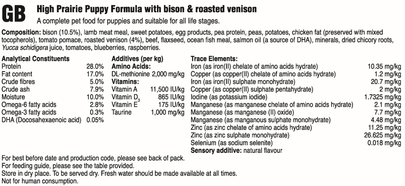 High Prairie Puppy - Dýravinir