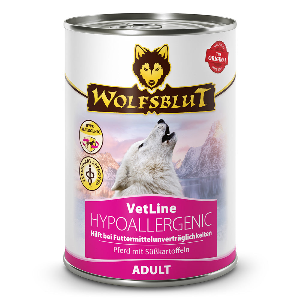 VetLine Hypoallergenic - Hrossakjöt 395g
