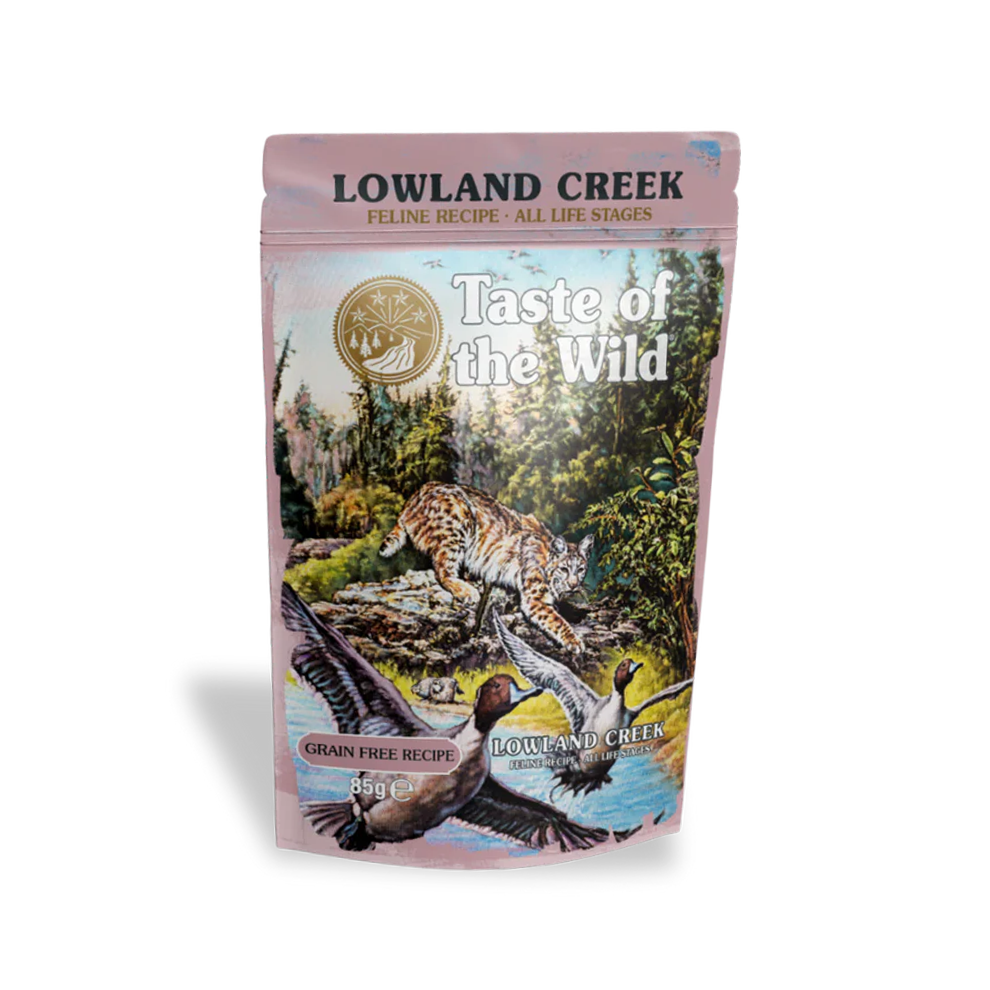 Lowland Creek blautmatur - Kalkúnn og Önd 85g
