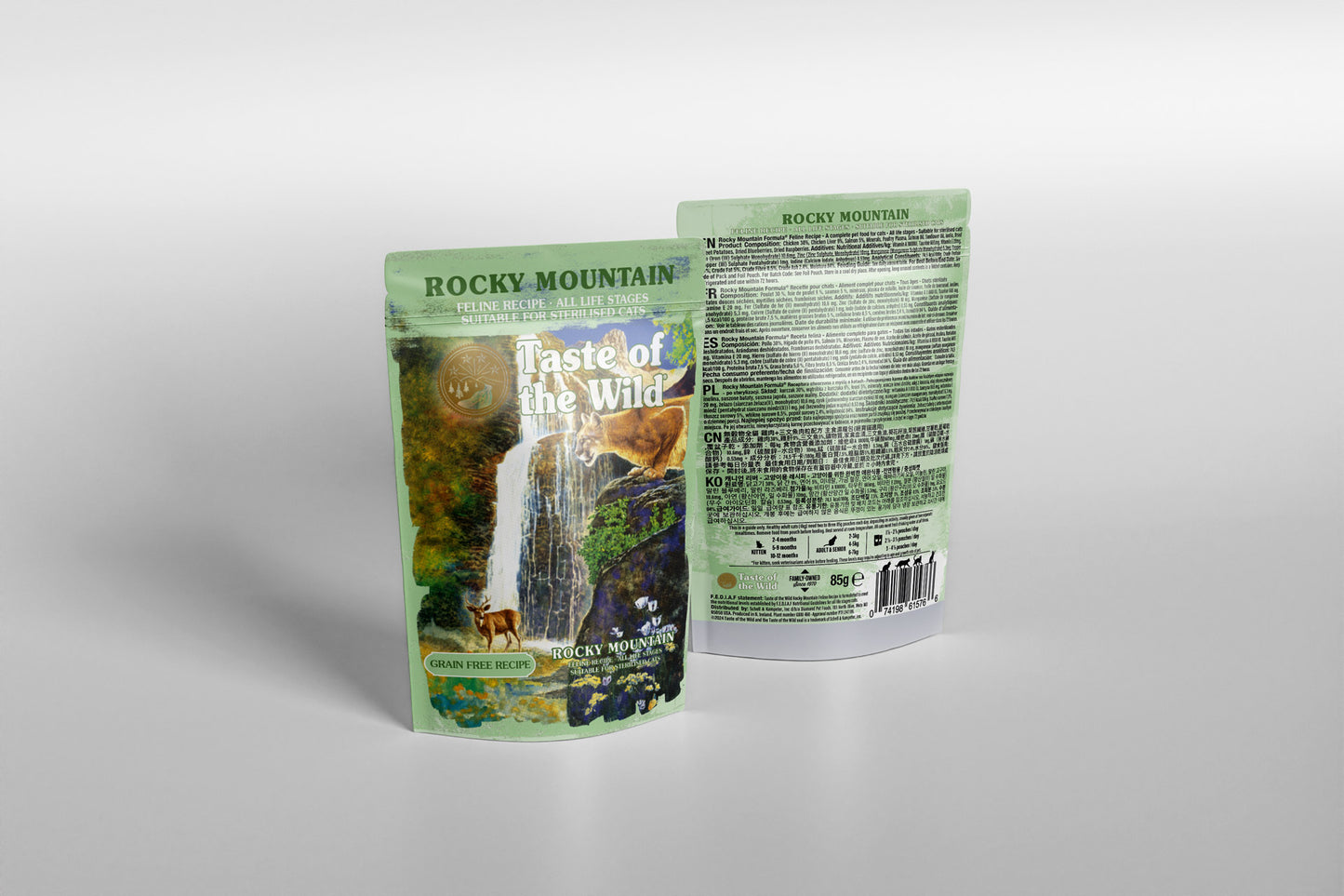 Rocky Mountain blautmatur - Kjúklingur og lax 85g