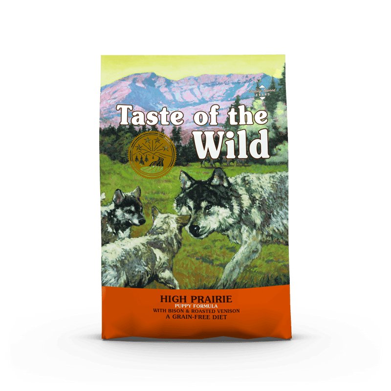 High Prairie hvolpa- og fullorðinsfóður - Vísundakjöt 12,2kg