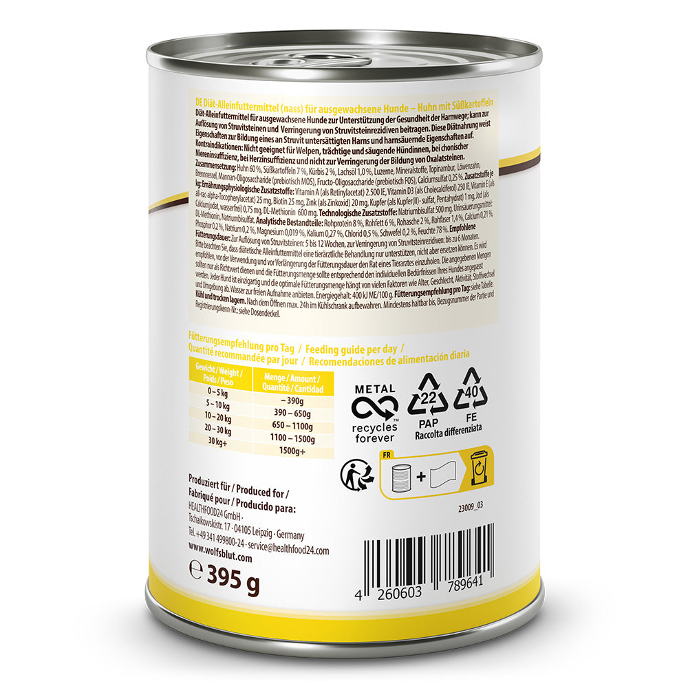 VetLine Urinary - Kjúklingur 395g
