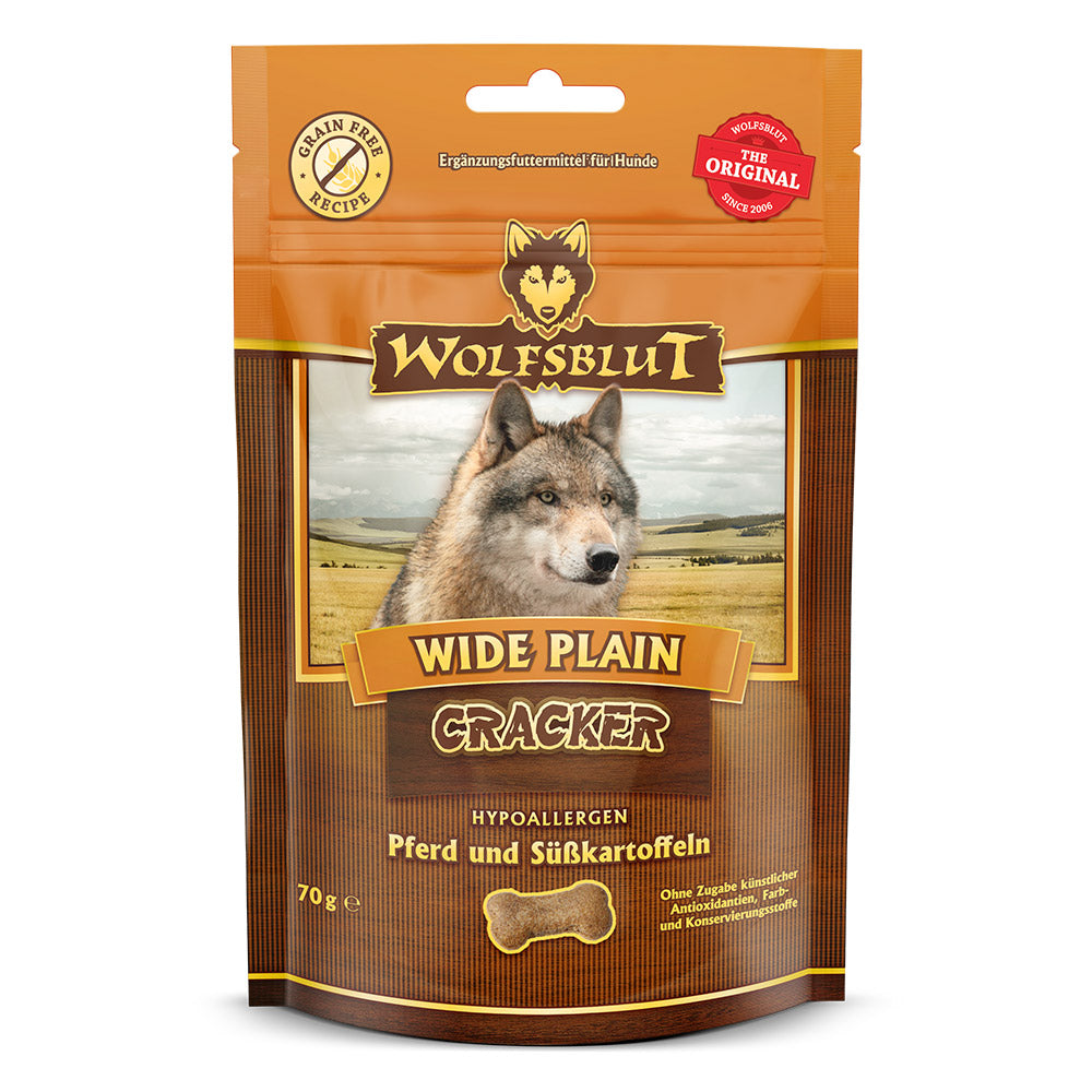 Wide Plain Cracker - Hrossakjöt 225g