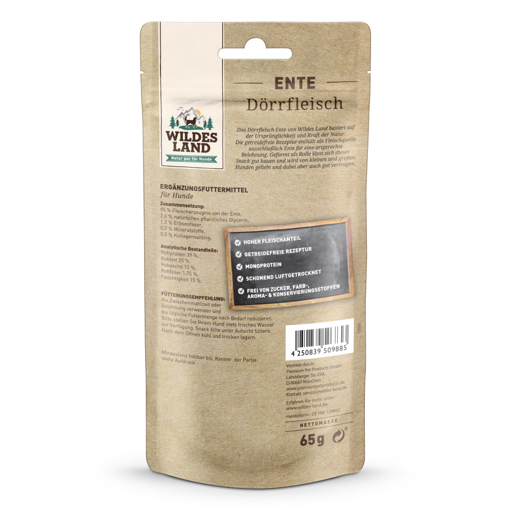 Wildes Land Meat Sticks - Önd 3 stk.