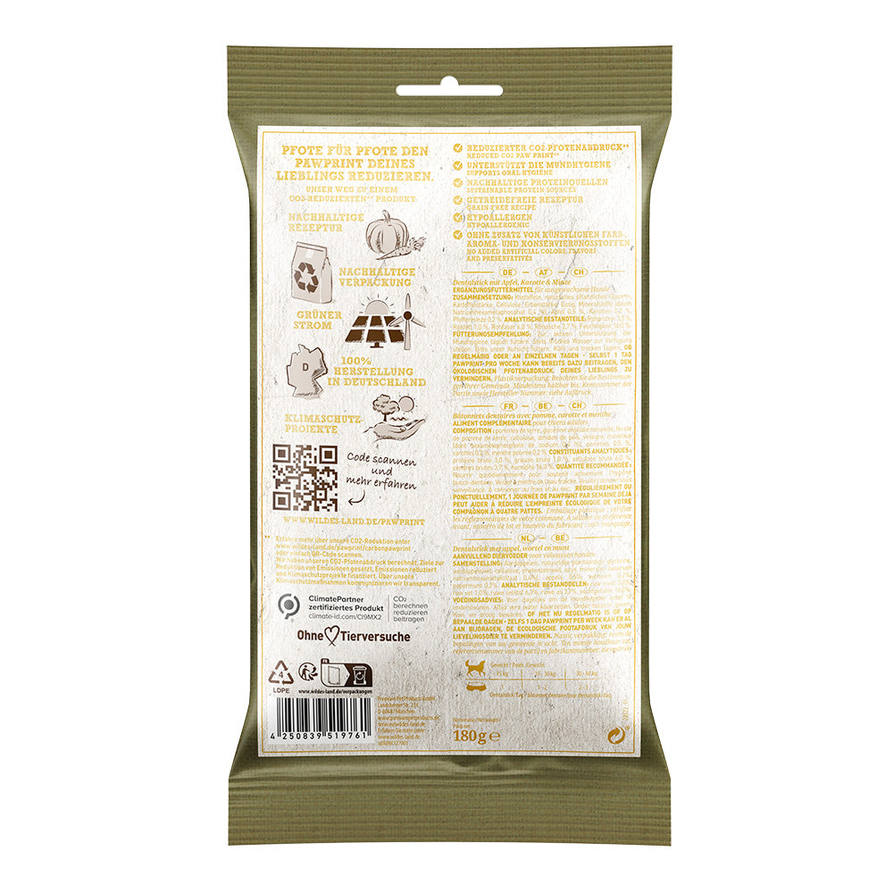 Wildes Land Dental Veggie Adult Tannheilsunammi 180g