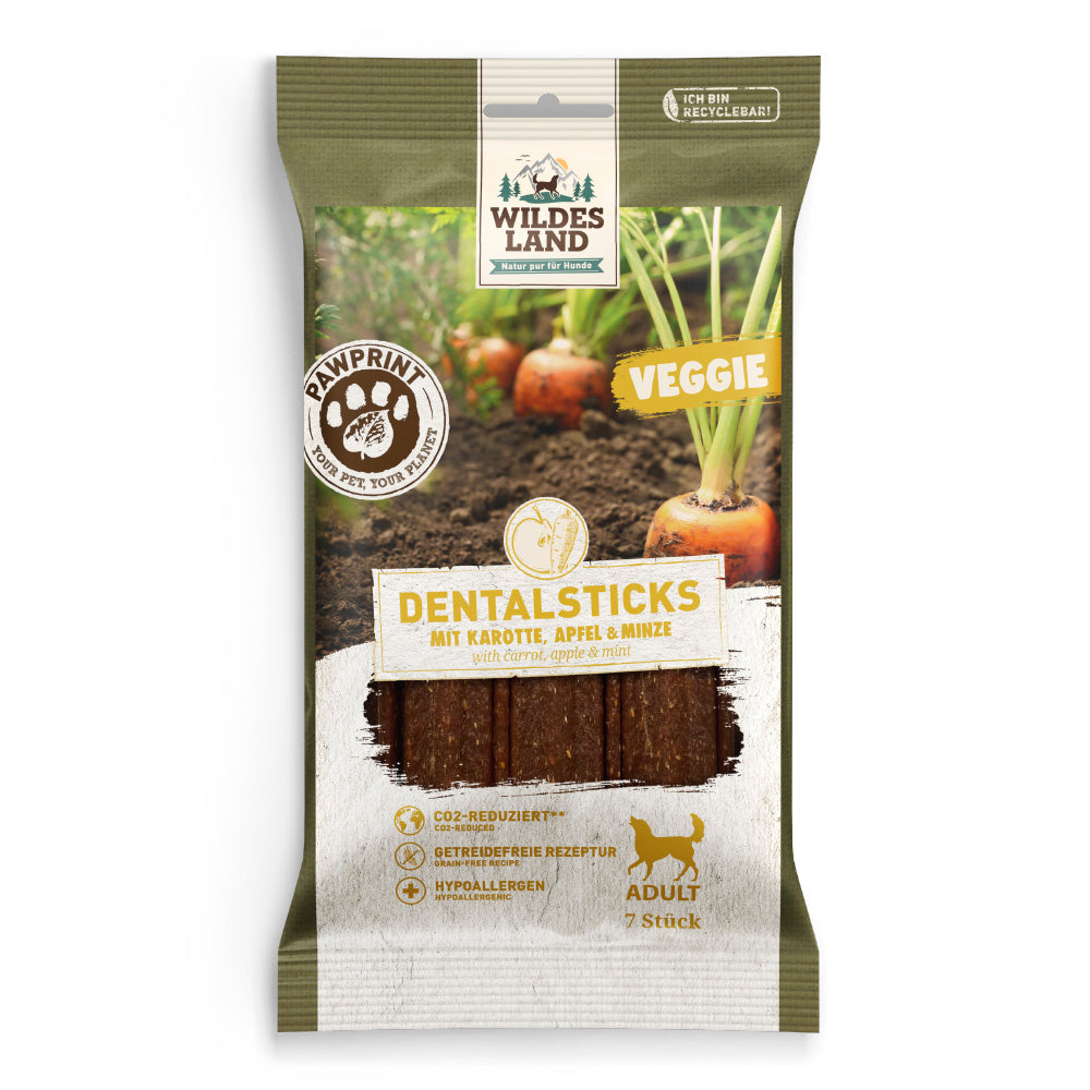Wildes Land Dental Veggie Adult Tannheilsunammi 180g