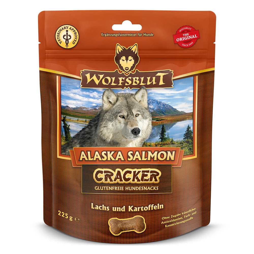 Alaska Salmon Cracker - Lax 225g