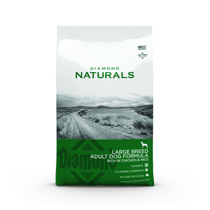 Diamond Naturals Adult Large Breed hundafóður - Kjúklingur 15kg