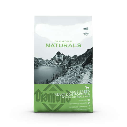 Diamond Naturals Adult Large Breed hundafóður - Lamb 15kg