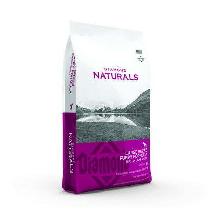 Diamond Naturals Large Breed hvolpa- og fullorðinsfóður - Lamb 15kg