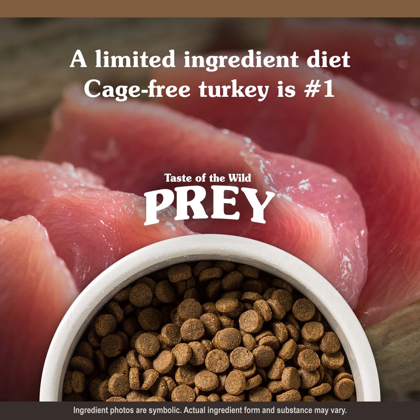 PREY Cage-Free Turkey hundafóður - Kalkúnn 3,63kg