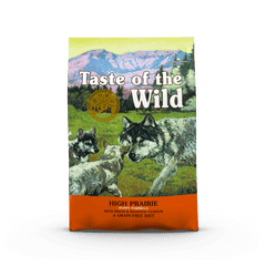 High Prairie hvolpa- og fullorðinsfóður - Vísundakjöt 12,2kg