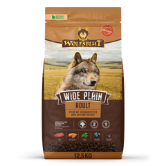 Wide Plain Adult hundafóður - Hrossakjöt 12,5kg