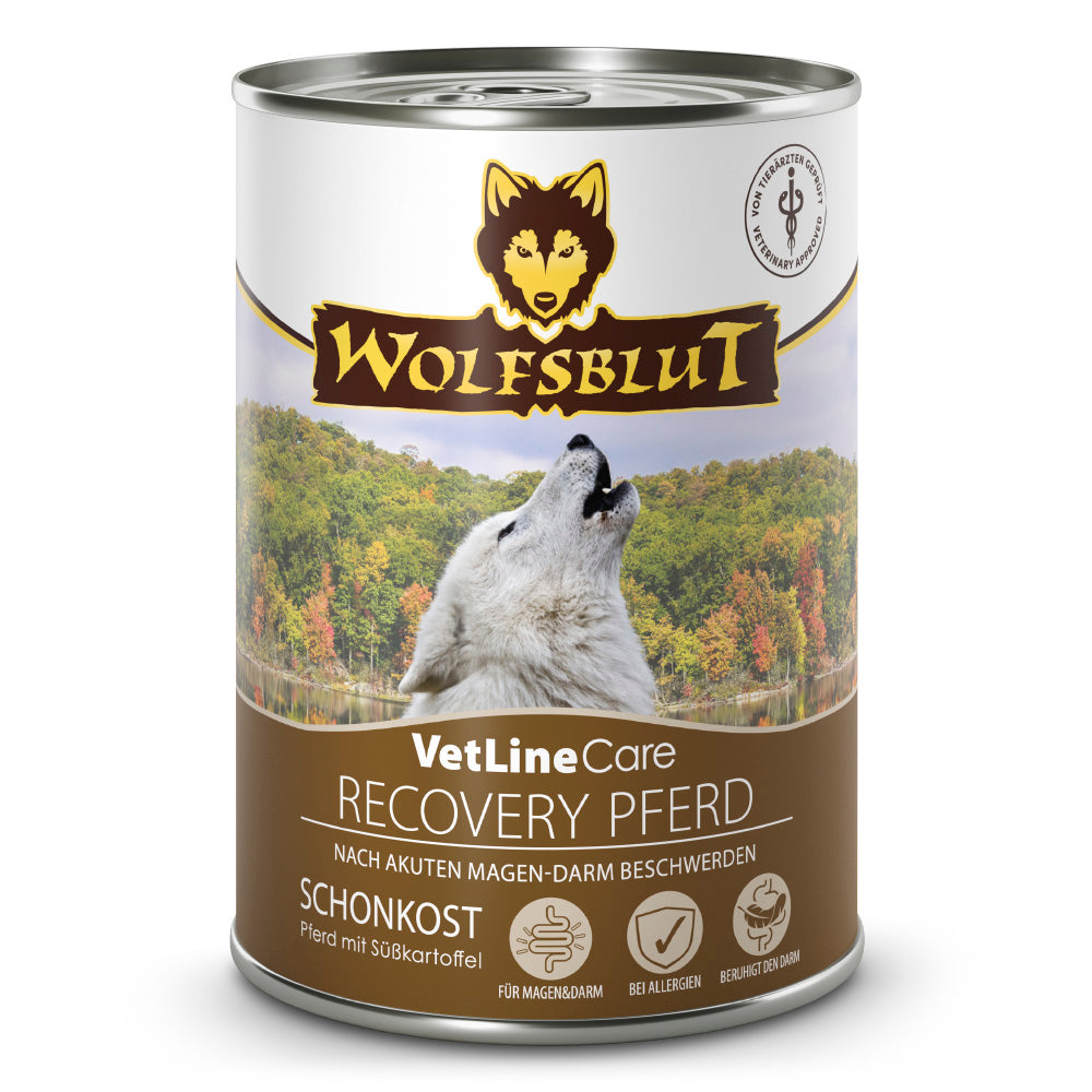 VetLine VetLine Care Recovery - Hrossakjöt 395g