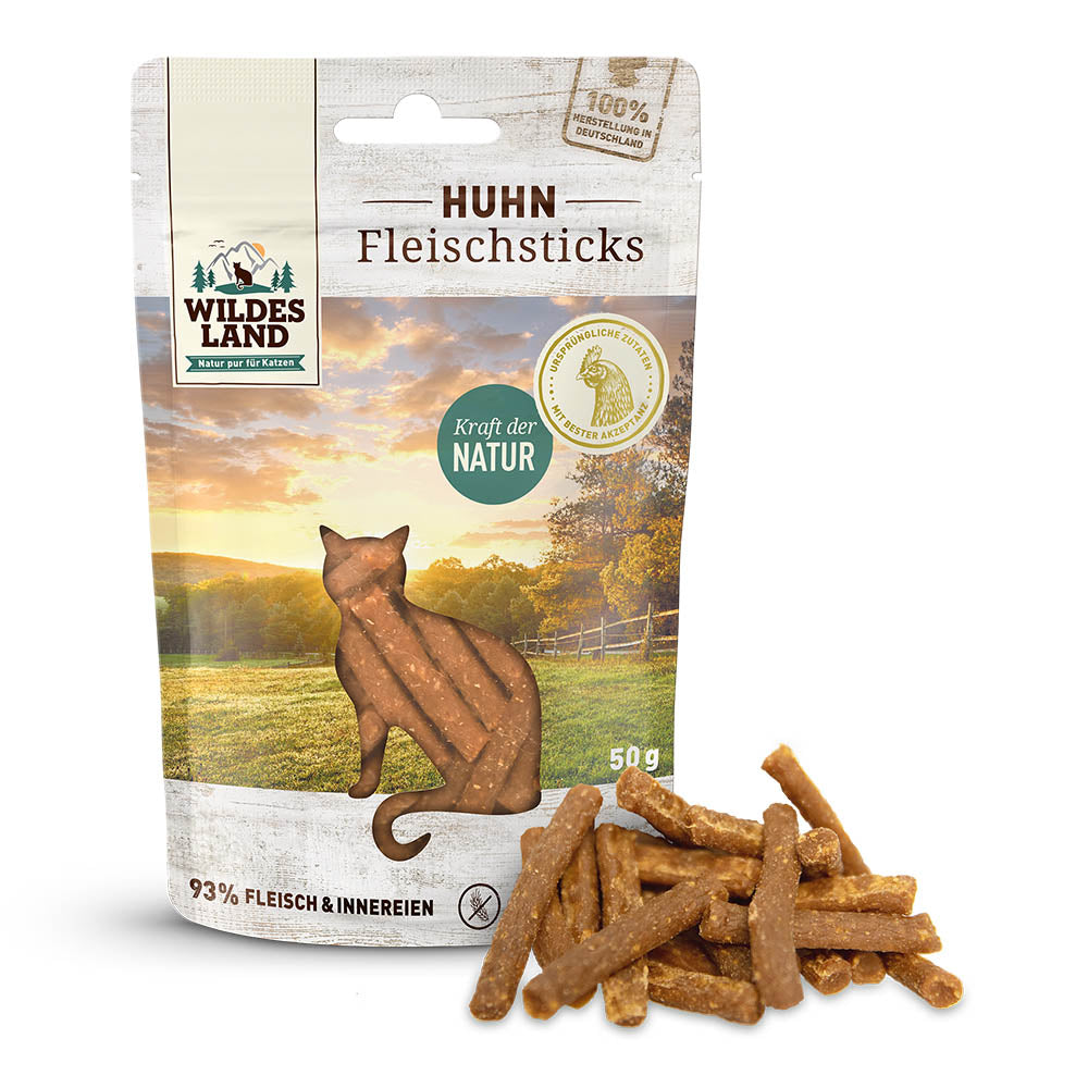 Wildes Land Pure Sticks - Kjúklingur 50g
