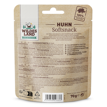Wildes Land Soft snack - Kjúklingur 70g