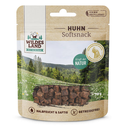 Wildes Land Soft snack - Kjúklingur 70g