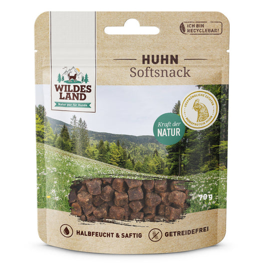 Wildes Land Soft snack - Kjúklingur 70g