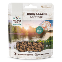 Wildes Land Soft Snack - Kjúklingur & Lax 50g