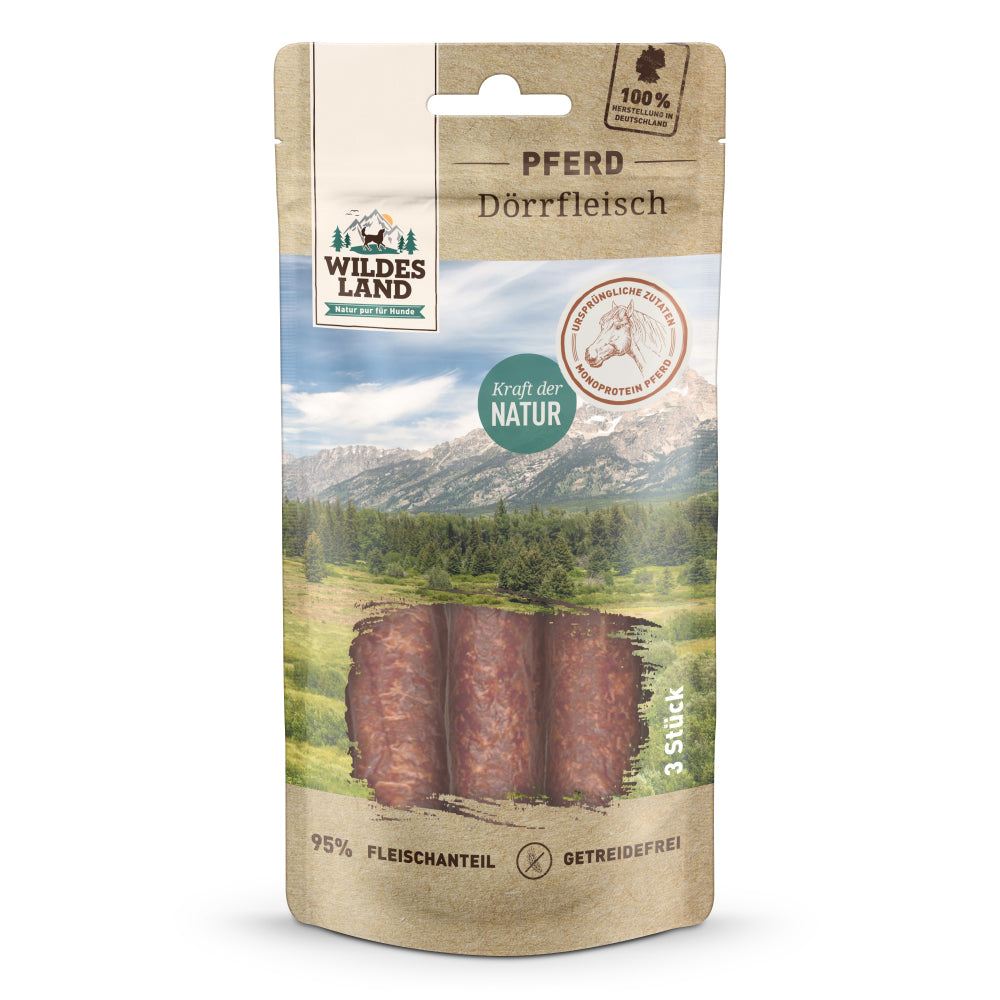 Wildes Land Meat Sticks - Hrossakjöt 3 stk.