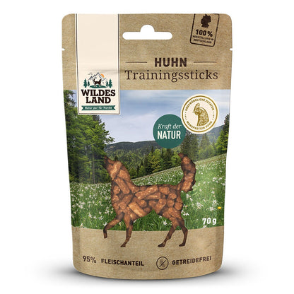Wildes Land Wildes Land Training Sticks - Kjúklingur 70g