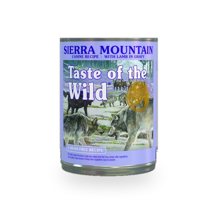 Taste of the Wild Sierra Mountain m/lambi - Blautmatur 390 gr.