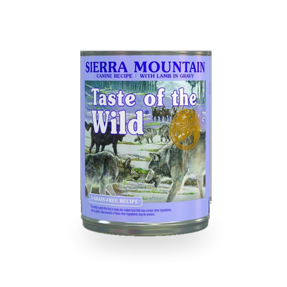 Taste of the Wild Sierra Mountain m/lambi - Blautmatur 390 gr.